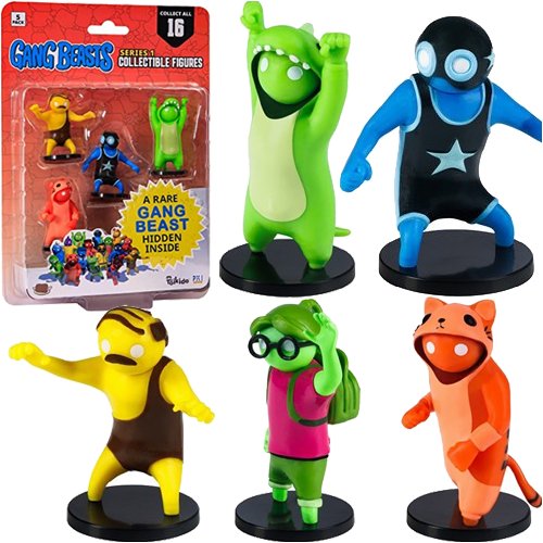 Gang Beasts Zestaw Figurek S1 5pak 6cm GB2040A PMI