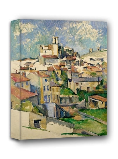 Gardanne, Paul Cézanne - obraz na płótnie 60x80 cm Galeria Plakatu