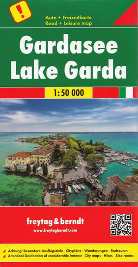 Gardasee. Lake Garda 1:50 000 Opracowanie zbiorowe