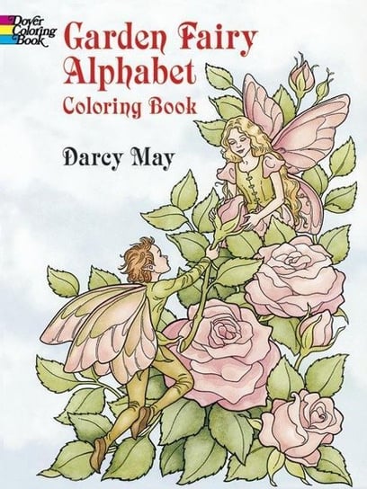 Garden Fairy Alphabet. Coloring Book May