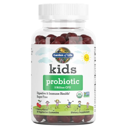 Garden of Life, Kids probiotic - 3 Billion CFU, 30 żelek Garden of Life