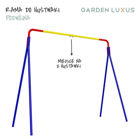Gardenluxus, rama do huśtawki, podwójna GardenLuxus