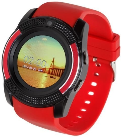 Garett, Smartwatch, G11, czerwony Garett
