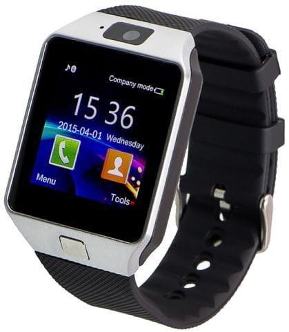 Garett, Smartwatch, G22, czarno-srebrny Garett