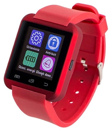 Garett, Smartwatch, G5, czerwony Garett