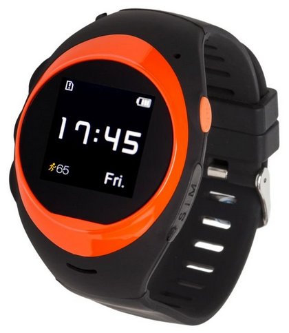 Garett, Smartwatch, GPS2, pomarańczowy Garett
