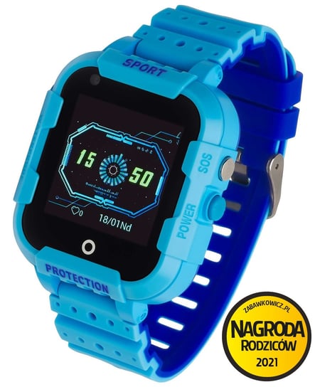 Garett, Smartwatch, Kids 4G, niebieski Garett