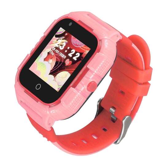 Garett, Smartwatch, Kids Protect 4G, różowy Garett