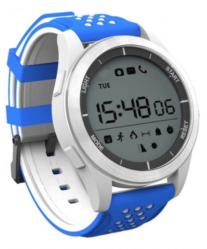 Garett, Smartwatch, Zegarek sportowy, Sport 4, niebiesko-biały Garett