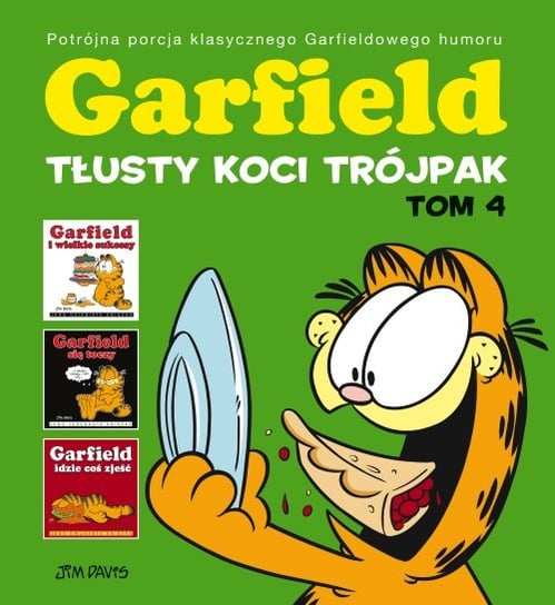 Garfield. Tłusty koci trójpak. Tom 4 Davis Jim