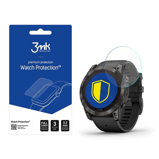Garmin Fenix 7X Pro Solar - 3mk Watch Protection™ v. FlexibleGlass Lite 3MK