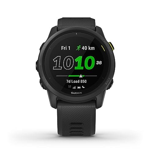 Garmin Forerunner 745 Smartwatch Do Biegania Czarny Odnowiony - Monitor Aktywności Z Codziennymi Zaleceniami Treningowymi I Ulepszonymi Profilami Aktywności Inna marka