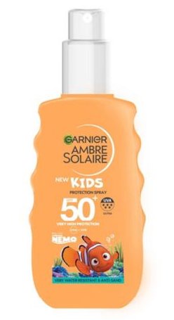 Garnier-  Ambre Solaire Kids Classic Spray Sun Cream SPF50 200ml Garnier
