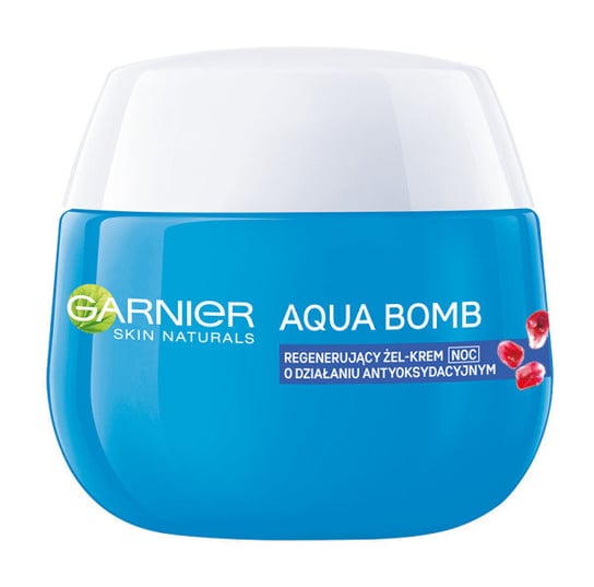Garnier, Aqua Bomb Super Regenerating, Regenerujący żel-krem do twarzy na noc, 50 ml Garnier