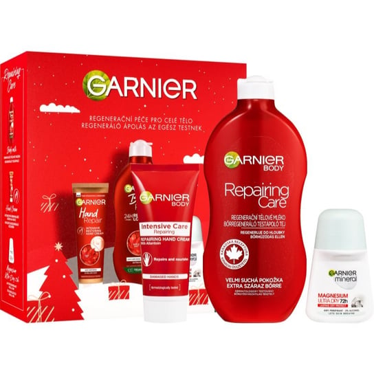 Garnier, Body & Hand, Zestaw kosmetyków do ciała, 3 szt. Garnier