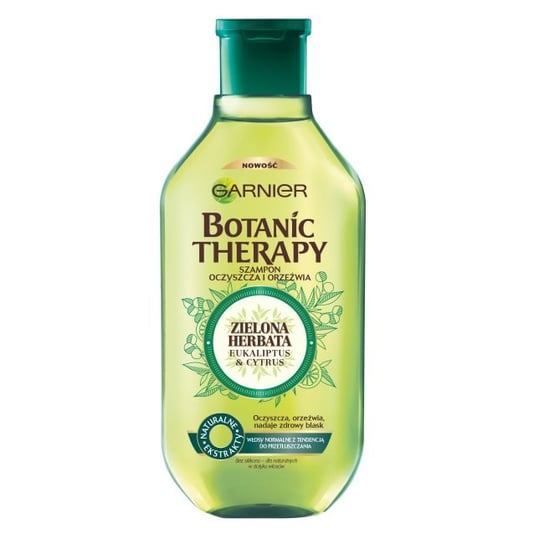 Garnier, Botanic Therapy, Szampon do włosów normalnych i przetłuszczających, Zielona herbata, 250 ml Garnier