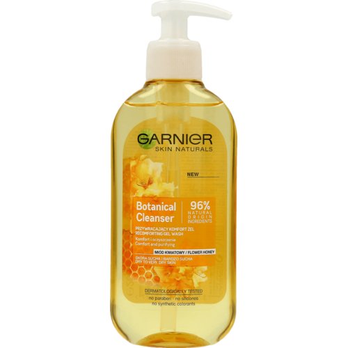 Garnier, Botanical, Żel przywracający komfort dla skóry suchej Miód Kwiatowy, 200 ml Garnier