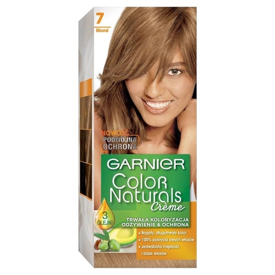 Garnier, Color Naturals Créme, Farba do włosów, 7 Blond Garnier