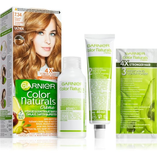 Garnier Color Naturals Creme farba do włosów odcień 7.34 NATURAL COPPER Garnier