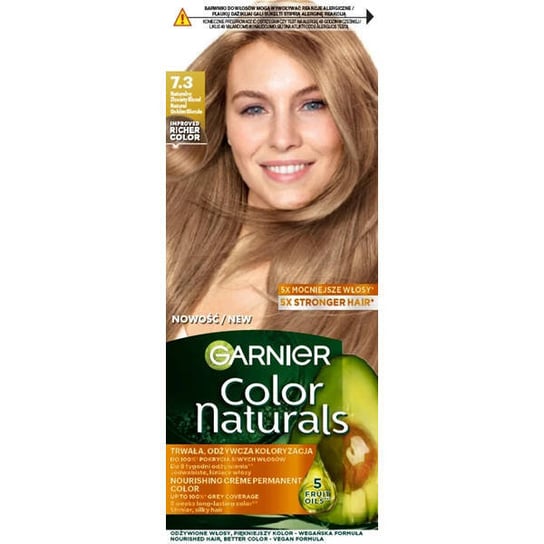 Garnier Color Naturals odżywcza farba do włosów 7.3 Naturalny Złocisty Blond Garnier