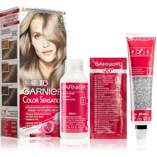 Garnier Color Sensation farba do włosów odcień 8.11 Pearl Blonde Garnier