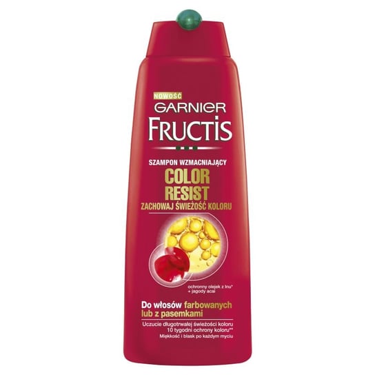 Garnier, Fructis Color Resist, Szampon wzmacniający, 250 ml Garnier