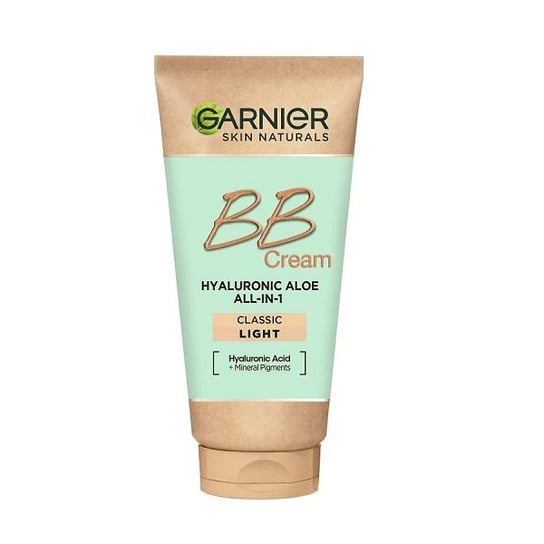 Garnier, Hyaluronic Aloe All-In-1 BB Cream, Nawilżający krem BB dla każdego typu skóry Jasny, 50 ml Garnier