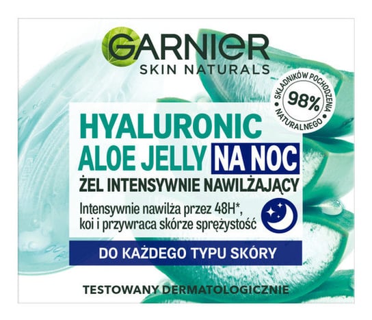 Garnier, Hyaluronic, Żel intensywnie nawilżający do każdego typu cery, 50 ml Garnier