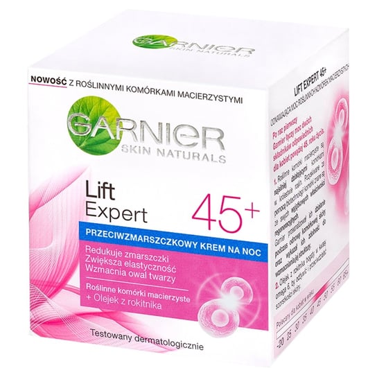 Garnier, Lift Expert 45+, Przeciwzmarszczkowy krem na noc, 50 ml Garnier