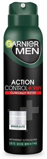 Garnier, Men Action Control, Dezodorant spray 96h+ Clinically Tested, 150 ml Garnier
