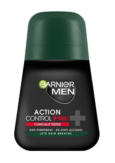Garnier, Men, Dezodorant roll-on Action Control 96h+ Clinically Tested, 50 ml Garnier