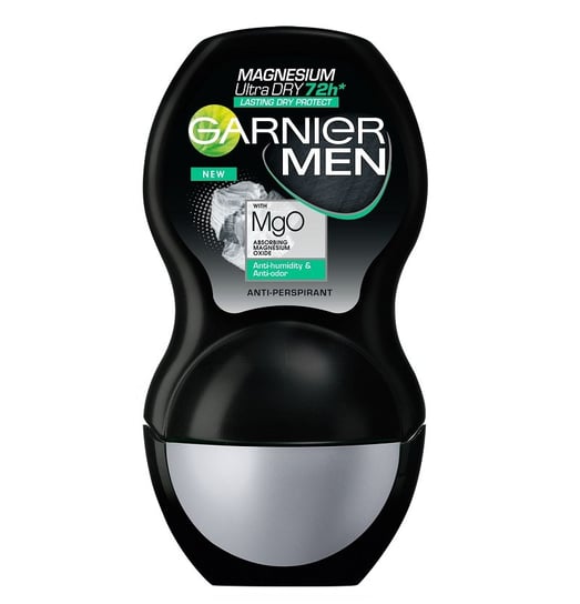 Garnier, Men Magnesium Ultra Dry 72h, Antyperspirant roll-on, 50 ml Garnier