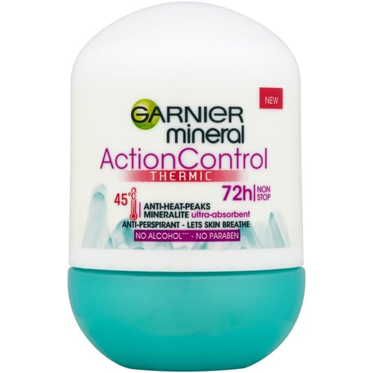 Garnier, Mineral Action Control, Antyperspirant roll-on, 50 ml Garnier