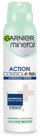 Garnier, Mineral, Dezodorant spray Action Control + Clinically Tested 96h, 150 ml Garnier
