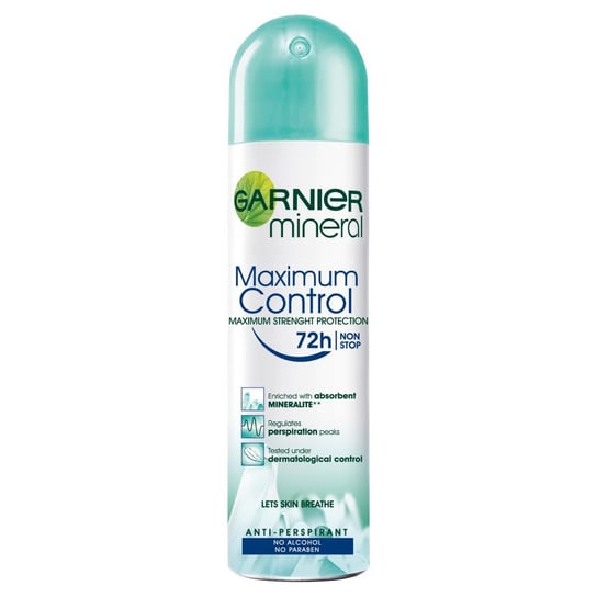 Garnier, Mineral Intensive 72h, Antyperspirant w sprayu, 150 ml Garnier