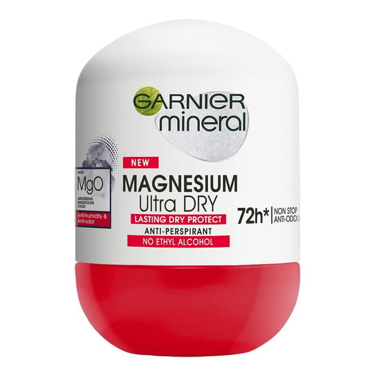 Garnier, Mineral Magnesium Ultra Dry, Antyperspirant roll-on, 50 ml Garnier