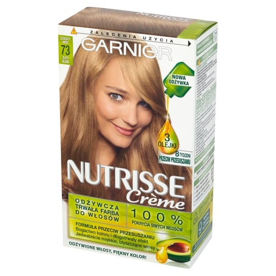 Garnier, Nutrisse Crème, Farba do włosów, 73 Złoty blond Garnier