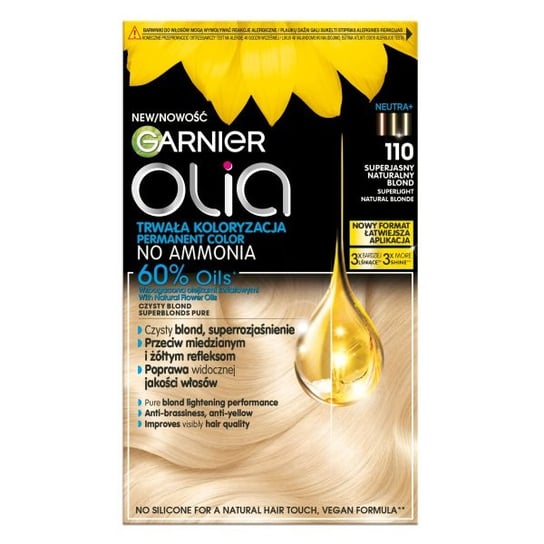 Garnier Olia farba do włosów 110 Superjasny Naturalny Blond Garnier