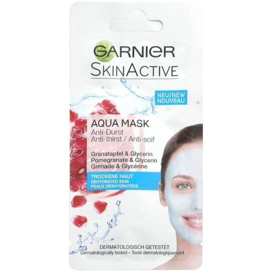 Garnier, Skin Active, Nawilżająca maseczka do skóry odwodnionej, 8 ml Garnier