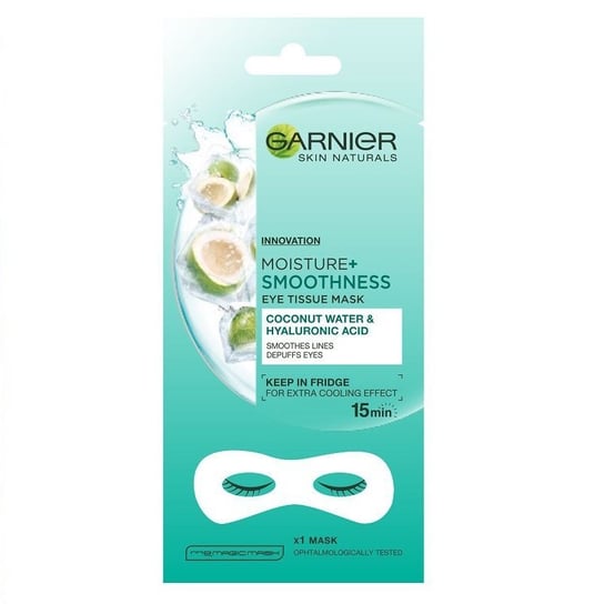 Garnier, Skin Naturals, Maska pod oczy Coconut Water & Hyaluronic Acid, 6 g Garnier