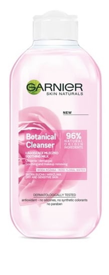 Garnier, Skin Naturals, Mleczko łagodzące dla skóry suchej i wrażliwej Woda Różana, 200 ml Garnier