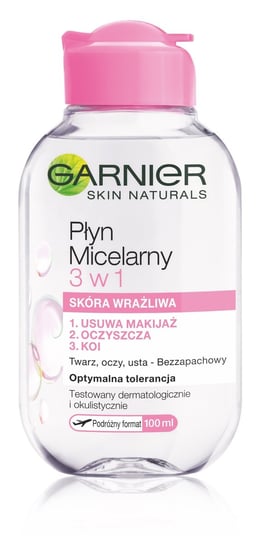 Garnier, Skin Naturals, Płyn micelarny 3w1, 100 ml Garnier