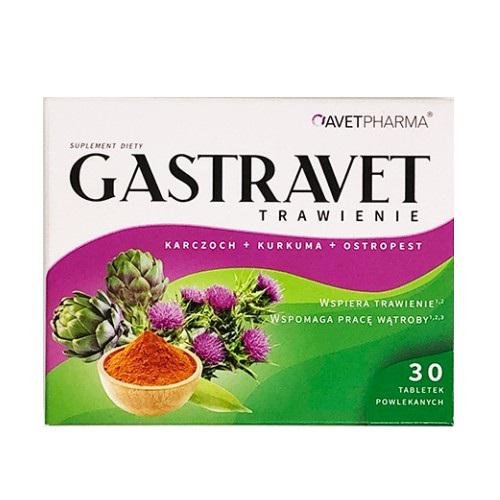 Gastravet, Trawienie, 30 Tabl. AVET