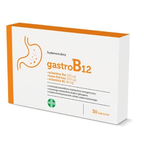 GastroB12, 30 kaps. gastroB12