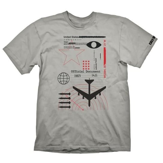 Gaya Entertainment T-shirt Call Of Duty: Cold War "Radar" Jasnoszary S (Blister) Gaya Entertainment