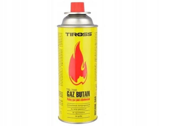 Gaz Tiross Kartusz 400 Ml Nabój Kuchenka Palnik TIROSS