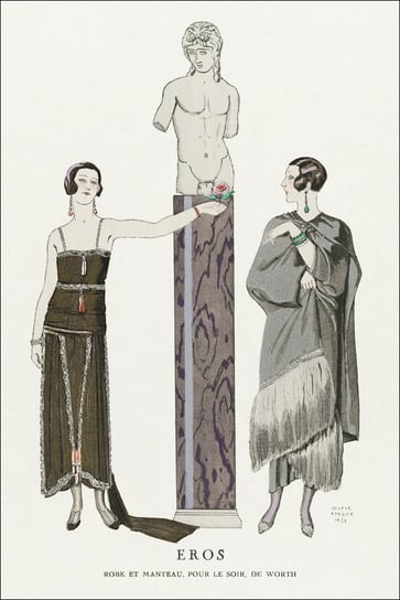 Gazette du Bon Ton, George Barbier - plakat 59,4x84,1 cm Galeria Plakatu