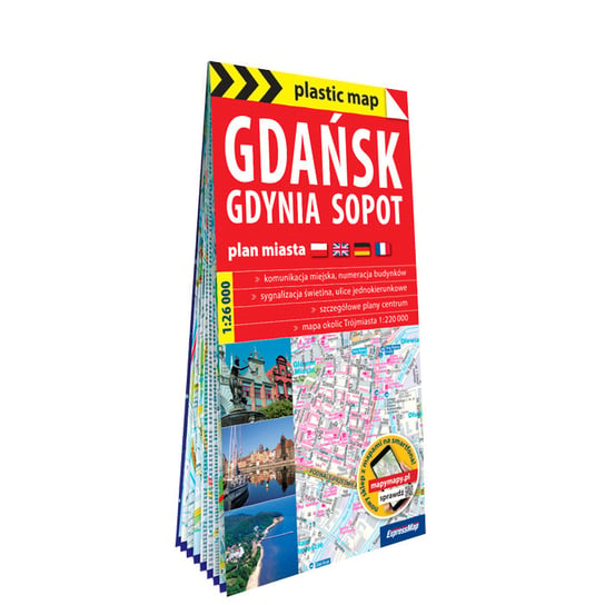 Gdańsk, Gdynia, Sopot. Plan miasta 1:26 000 Opracowanie zbiorowe