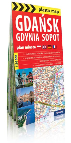 Gdańsk, Gdynia, Sopot. Plan miasta 1:26 000 Opracowanie zbiorowe