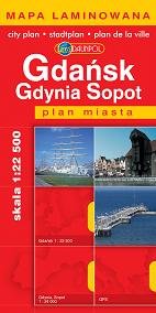 Gdańsk Gdynia Sopot Plan Miasta Opracowanie zbiorowe